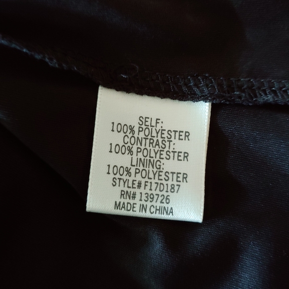 Francesca's Miami Black Pleated Tulle Dress Sz XS - Picture 10 of 11